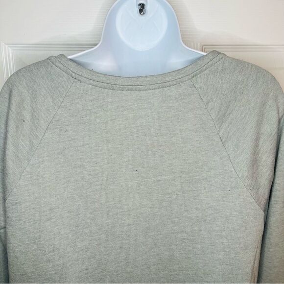 Apt 9 Long Sleeve Sequin Front Embellished Sweatshirt Grey S - Picture 8 of 10